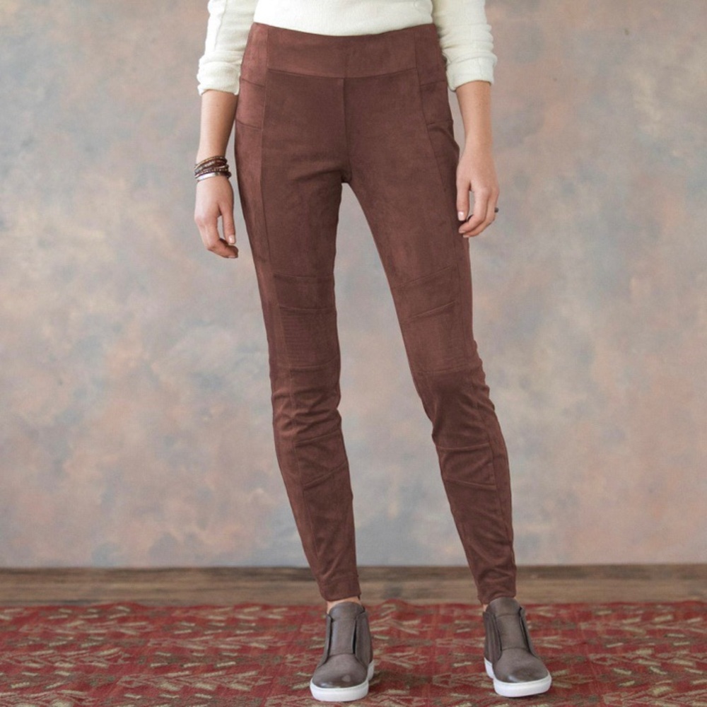 Sundance Faux Suede Luxe Dreams Leggings